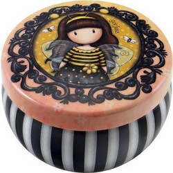 GORJUSS MINI TRINKET TIN DISPLAY BEE-LOVED