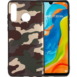 Θήκη Huawei P30 Lite Forcell Moro Silicone green backcover -Πράσινο