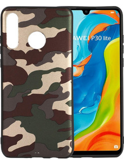 Θήκη Huawei P30 Lite Forcell Moro Silicone green backcover -Πράσινο
