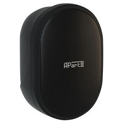 Biamp Ovo-3T Παθητικά Ηχεία Τοίχου 40W Αδιάβροχα Μαύρα (Ζεύγος)