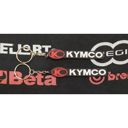 Μπρελόκ λαστιχένιο Kymco μαύρο χρώμα Καινούργιο
