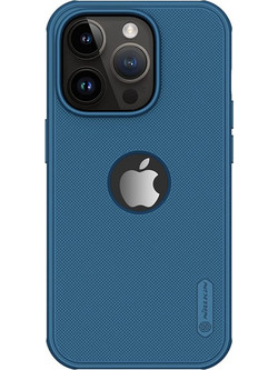 Nillkin Super Frosted Shield Pro Hole Back Cover Blue (iPhone 14 Pro)