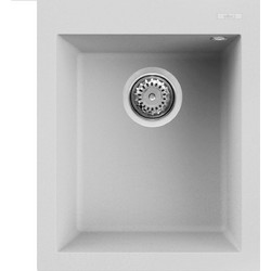 Elleci Quadra 100 Ένθετος Νεροχύτης Γρανίτη Titanium 41x50cm
