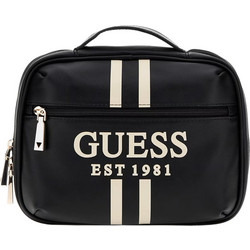 Guess Mildred Tech TWS89622600-BLA Γυναικείο Νεσεσέρ Ταξιδίου με Θήκες Μαύρο