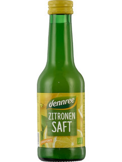 Βιολογικός Χυμός Λεμονιού 200ml Dennree 15606