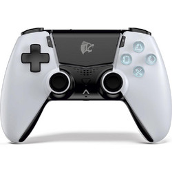 Roar Wireless Controller για PC PS4 PS3 Android & iOS Black White RR-0021