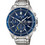 Casio Edifice Ανδρικό Ρολόι Χρονογράφος Solar με Ασημί Μεταλλικό Μπρασελέ EFS-S510D-2AVUEF