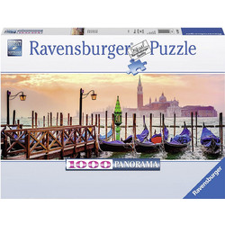 Puzzle Ravensburger Γόνδολες Στη Βενετία Πανόραμα 1000 Κομμάτια