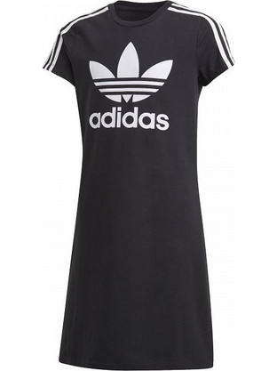 Adidas Originals Adicolor Dress Mini Φόρεμα Μαύρο FM5653