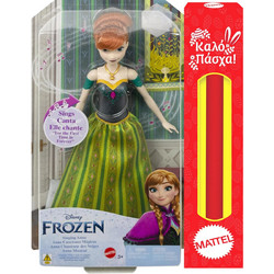 Mattel Λαμπάδα Disney Frozen Anna που Τραγουδάει