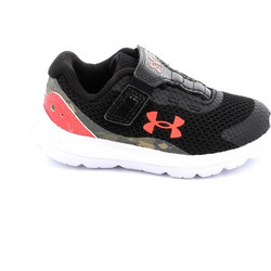 Under Armour Binf Surge 3 Print AC Παιδικά Αθλητικά Παπούτσια για Τρέξιμο Μαύρα 3026691-001