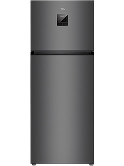 TCL RP465TSE Δίπορτο Ψυγείο 465lt Full No Frost Υ185xΠ70.6xΒ68.6cm Inox
