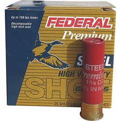Federal Premium Ultra Shok Steel Super Magnum Φυσίγγια Συγκέντρωσης 12Cal 89mm 39gr 25τμχ