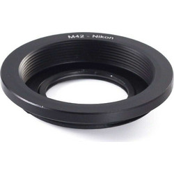 Leinox M42 Lens to Nikon with Optical Glass