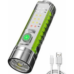 Φορητός Φακός LED Mini 520 (MZF520A) - 8 Λειτουργίες - Επαναφορτιζόμενος MZF520A