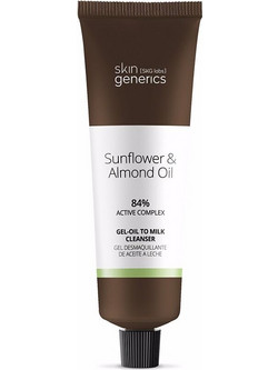 Skin Generics Sunflower & Almond Oil Gel Ντεμακιγιάζ 100ml