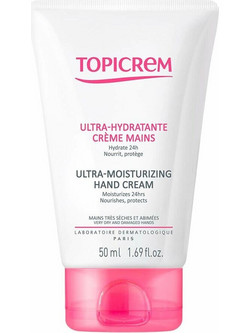 Topicrem Ultra Moisturizing Ενυδατική Κρέμα Χεριών 50ml