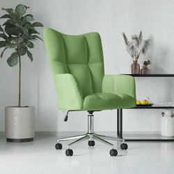 vidaXL Πολυθρόνα Relax Βελούδινη Πράσινη 328164