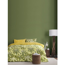 Kocoon Σετ Σεντόνια Μονά Βαμβακερά 160x270 Raellia Green