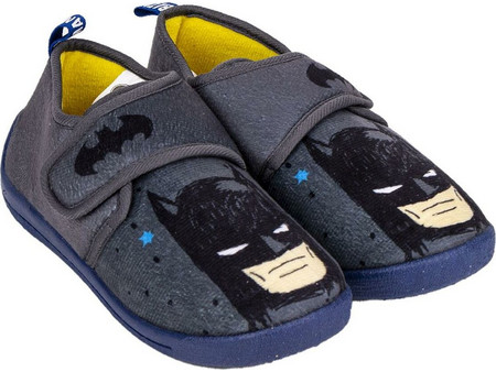 House Slippers Batman Velcro Dark grey