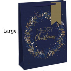 Τσάντα δώρου Clairefontaine Xmas nuit 27Χ14Χ33cm (X-29133-2CC)