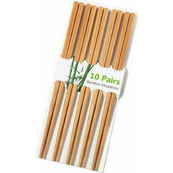 Chopsticks ξυλάκια από μπαμπού σετ 10 ζεύγη Wooden 24εκ