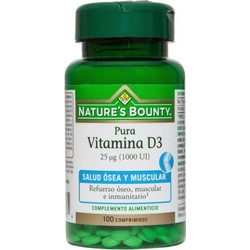 Nature's Bounty Vitamin D3 1000iu 100 Ταμπλέτες