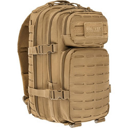 Mil-Tec Assault S Laser Cut Στρατιωτικό Σακίδιο 20lt Coyote 14002605