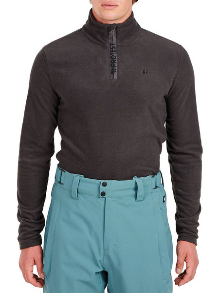 PROTEST PERFECTO 1/4 ZIP TOP DEEP GREY