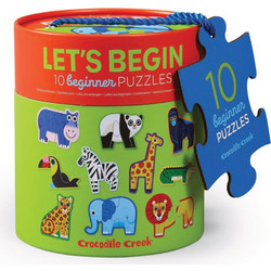 Παιδικό Puzzle Crocodile Creek Ζώα της Ζούγκλας 10x2 Κομμάτια