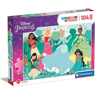 Παιδικό Puzzle Clementoni Disney Princess Supercolor Princess 104 Κομμάτια