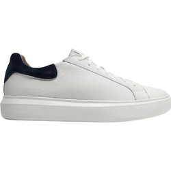 Geox Deiven Ανδρικά Sneakers Λευκά Μαύρα U455WD00047C0899