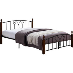 Suzie Κρεβάτι Διπλό Ξύλινο 150x200cm HM585