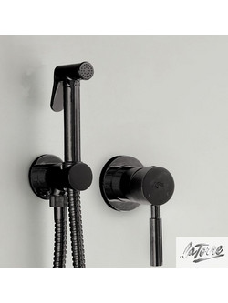 ΕΠΙΤΟΙΧΙΟ ΣΕΤ ΜΠΙΝΤΕ LATORRE TECH FLUSH ΜΕ ΑΝΑΜΙΞΗ 2 ΟΠΩΝ 12211 BLACK BRUSHED