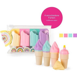 ΜΑΡΚΑΔΟΡΟΙ TREND 960535 FEELINGS ICE CREAM ΦΩΣΦΟΡΟΥΧΟΙ ΣΕΤ 4ΤΕΜ. 114960535