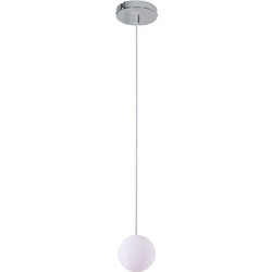 Home Lighting Κρεμαστό Φωτιστικό Οροφής Μονόφωτο Λευκό SE1110-1-OP 77-8901