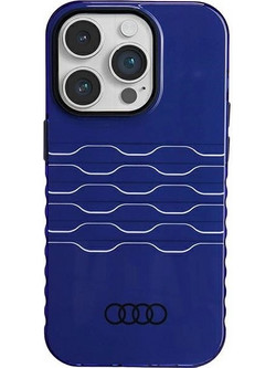 Audi IML MagSafe case for iPhone 14 Pro - blue