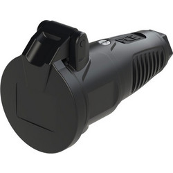 PCE 2522-SS Taurus2 Schuko Rubber - Θηλυκό Rubber IP54 για καλώδιο