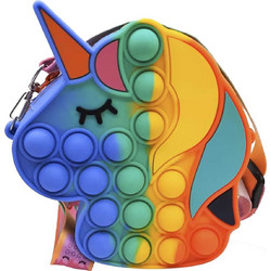 Icon Τσαντάκι Anti-Stress Unicorn 2 Fancy Πολύχρωμο