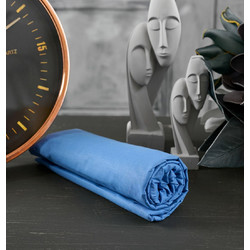 Cokitex Σεντόνι Διπλό με Λάστιχο 150x200+25 Angel Malibu Blue