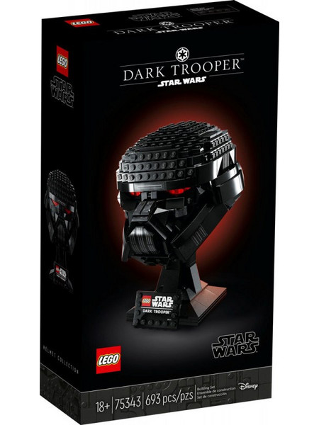 Lego Star Wars Dark Trooper Helmet για 18+ Ετών 75343