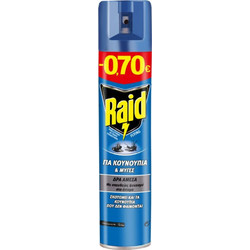 Raid Spray Εντομοκτόνο για Βαδιστικά Έντομα Ευκάλυπτος 300ml