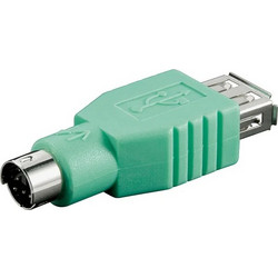 Goobay USB ADAP A-F/PS2-M USB A F PS2 M Πράσινος (Πράσινο)