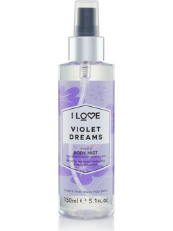 I Love Violet Dreams Scented Body Mist 150ml