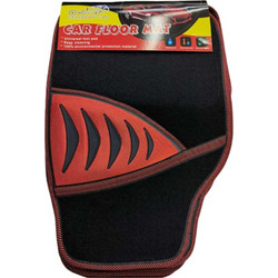 Πατάκια αυτοκινήτου - Celebrity Car - 102 - 4pcs - 122162 - Red