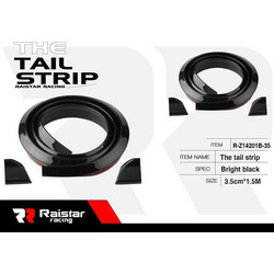 Αυτοκόλλητη αεροτομή Spoiler αυτοκινήτου - R-Z14202-B - 140112