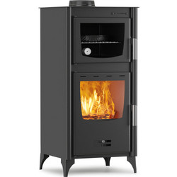 Thermiki ATS 90-25 Ατσάλινη Ξυλόσομπα με Φούρνο 12kW