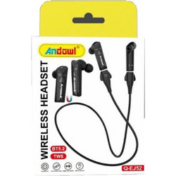 Andowl Q-EJ52 Ακουστικά Bluetooth In Ear Blue