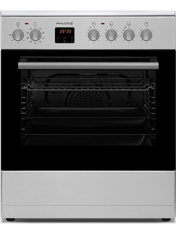 Philco PE 6064X Κουζίνα Ηλεκτρική 60lt με Κεραμικές Εστίες 59.8cm Inox