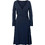 Gant Mini Καθημερινό Φόρεμα Κρουαζέ Navy Μπλε 3GW4204315